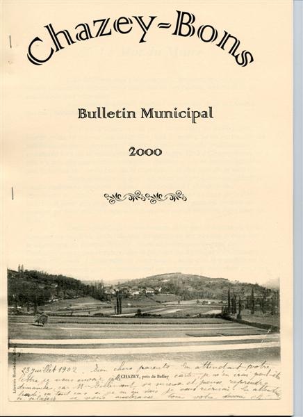 vie-municipale-bulletin-municipal - chazey-bons